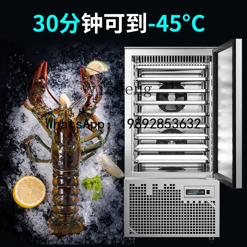 BX Commercial freezer Frozen buns Sea cucumber Seafood Low temperature refrigerator Quick-freezing machine Plug-in cabinet
BX Commercial freezer Frozen buns Sea cucumber Seafood Low temperature refrigerator Quick-freezing machine Plug-in cabinet
