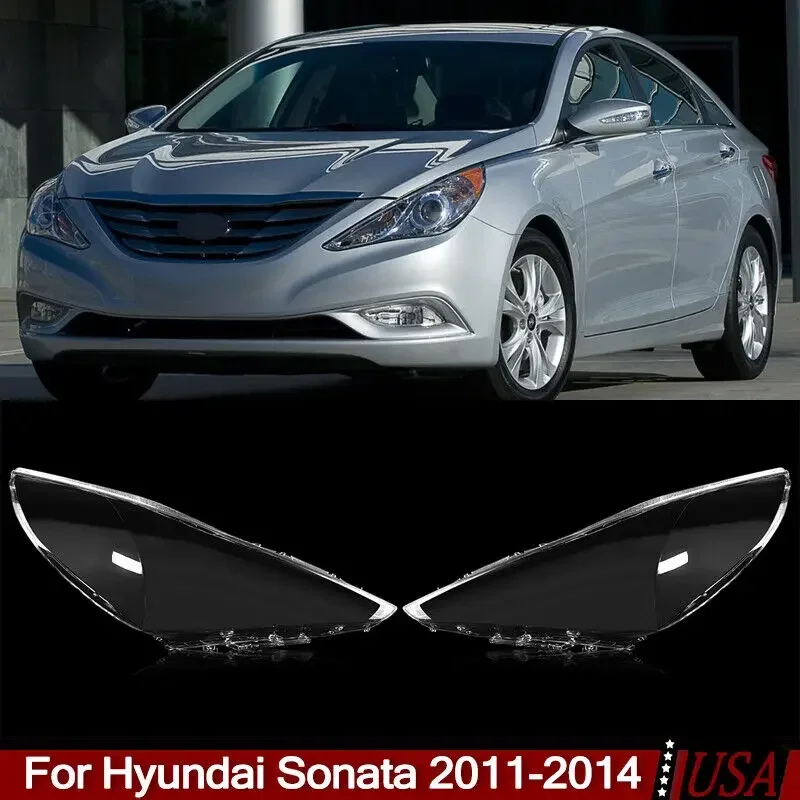 Pair Front Car Headlight Lens Cover Transparent head light lamp Shell For Hyundai Sonata 2011-2014
Pair Front Car Headlight Lens Cover Transparent head light lamp Shell For Hyundai Sonata 2011-2014