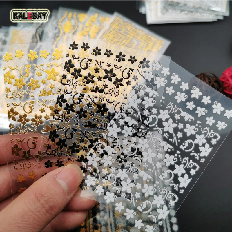 Luxury Nail Art Sticker Lace Flower White Design Manicure Tape Self-Adhesive Nail Foils Decals 3D DIY Tips Decoration Back Glue
Luxury Nail Art Sticker Lace Flower White Design Manicure Tape Self-Adhesive Nail Foils Decals 3D DIY Tips Decoration Back Glue