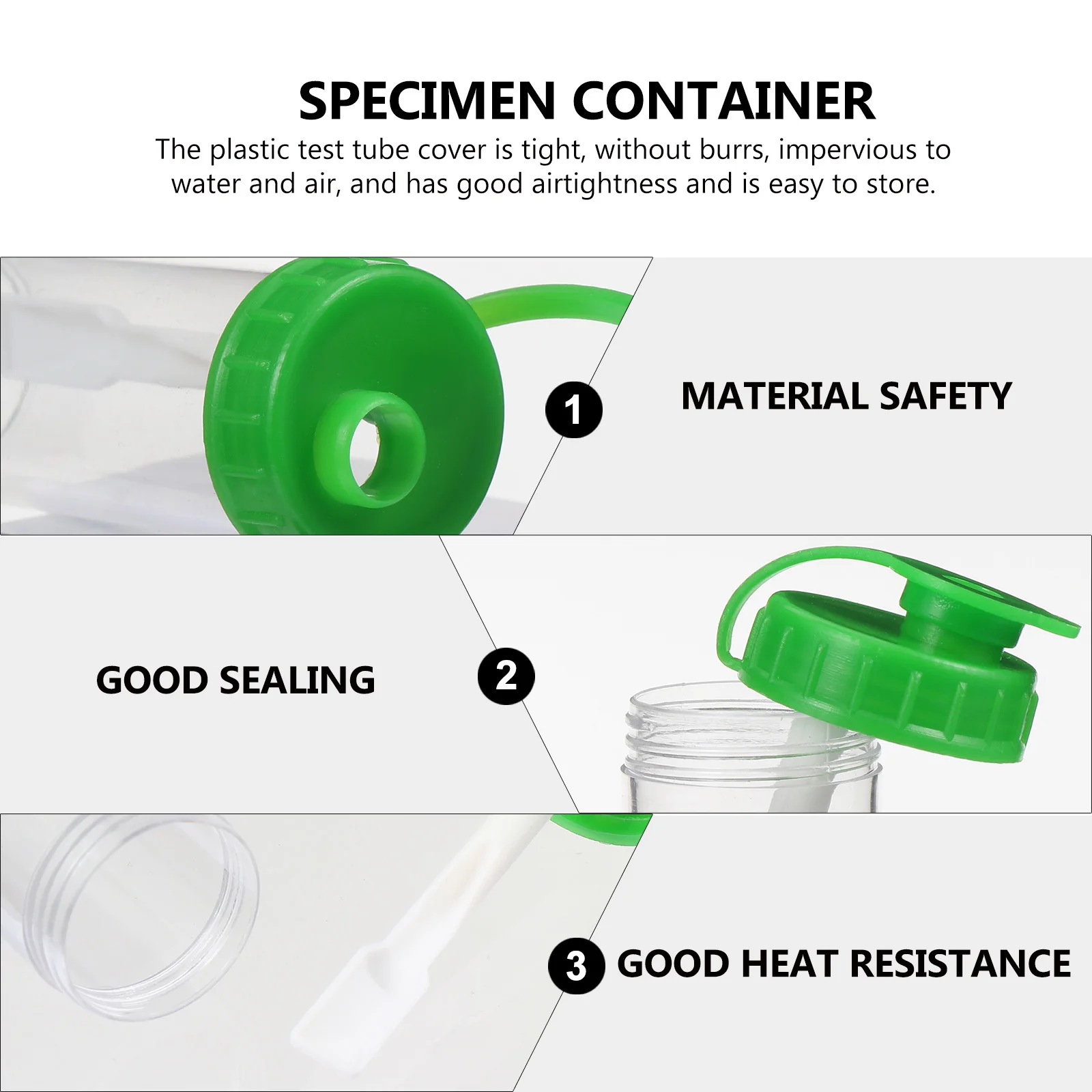 50Pcs Stool Container Specimen Cup Plastic 15Ml with Screw Lid Leak-Proof for Fecal Sample Collection Laboratory Pathology
50Pcs Stool Container Specimen Cup Plastic 15Ml with Screw Lid Leak-Proof for Fecal Sample Collection Laboratory Pathology