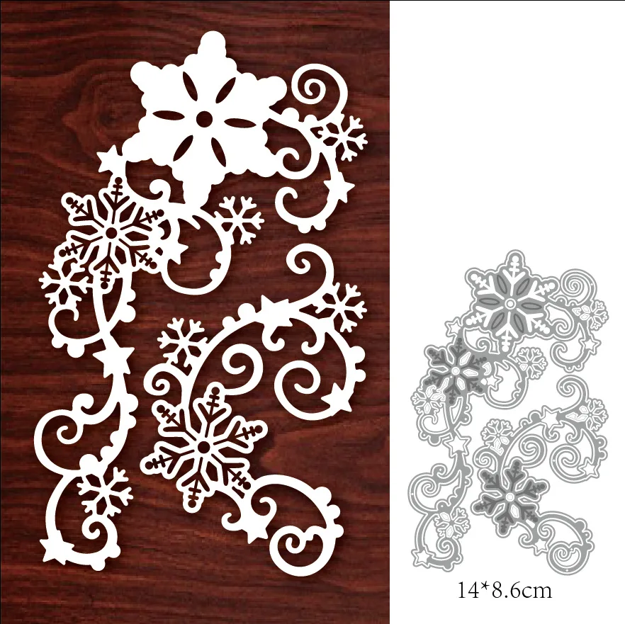 snowflake metal cutting dies Scrapbooking decoration paper craft knife mould blade punch template Embossing stencils 1pcs
snowflake metal cutting dies Scrapbooking decoration paper craft knife mould blade punch template Embossing stencils 1pcs
