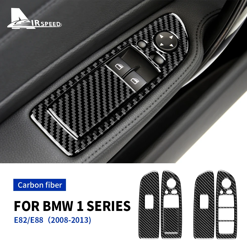 For BMW 1 Series E82 E88 2008-2013 Accessories Carbon Fiber Car Door Electric Window Lift Switch Frame Sticker Interior
For BMW 1 Series E82 E88 2008-2013 Accessories Carbon Fiber Car Door Electric Window Lift Switch Frame Sticker Interior