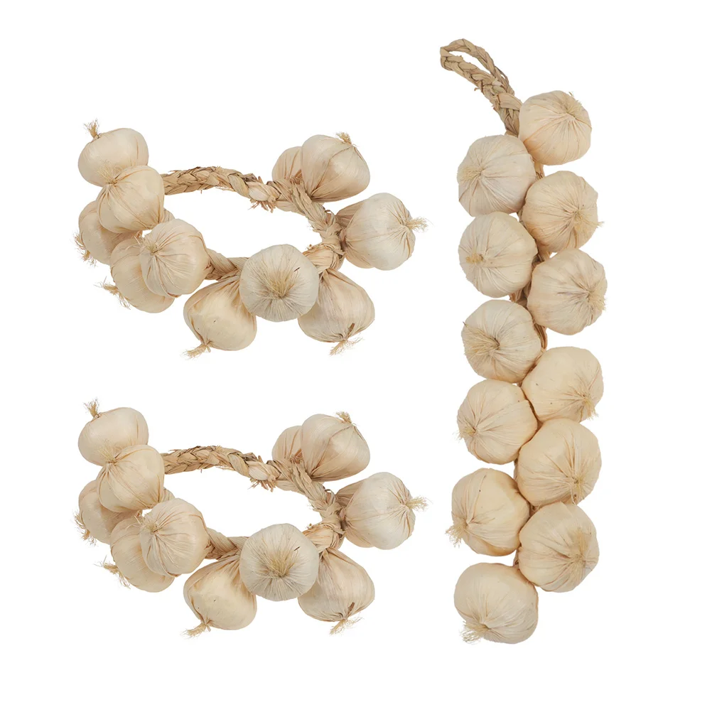 3 Pcs Artificial Garlic Farm Decorations Photography Props Farmhouse Decors Wall Hanging Pendants
3 Pcs Artificial Garlic Farm Decorations Photography Props Farmhouse Decors Wall Hanging Pendants