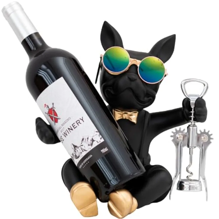Juju Bulldog Wine Bottle Holder - Wine Holder Countertop - Unique Home Decor Bottle Organizer - Bulldog Decor
Juju Bulldog Wine Bottle Holder - Wine Holder Countertop - Unique Home Decor Bottle Organizer - Bulldog Decor