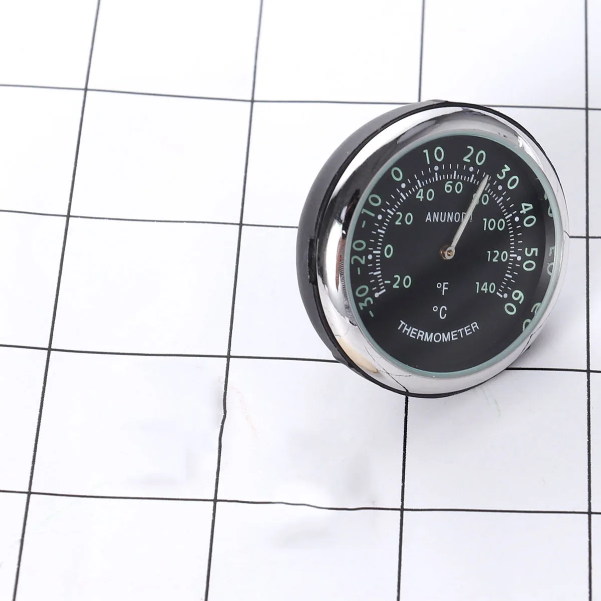 Universal Car Dashboard Mechanical Thermometer Backlit Night Visible Luminous Pointer Auto Interior Decoration Black
Universal Car Dashboard Mechanical Thermometer Backlit Night Visible Luminous Pointer Auto Interior Decoration Black