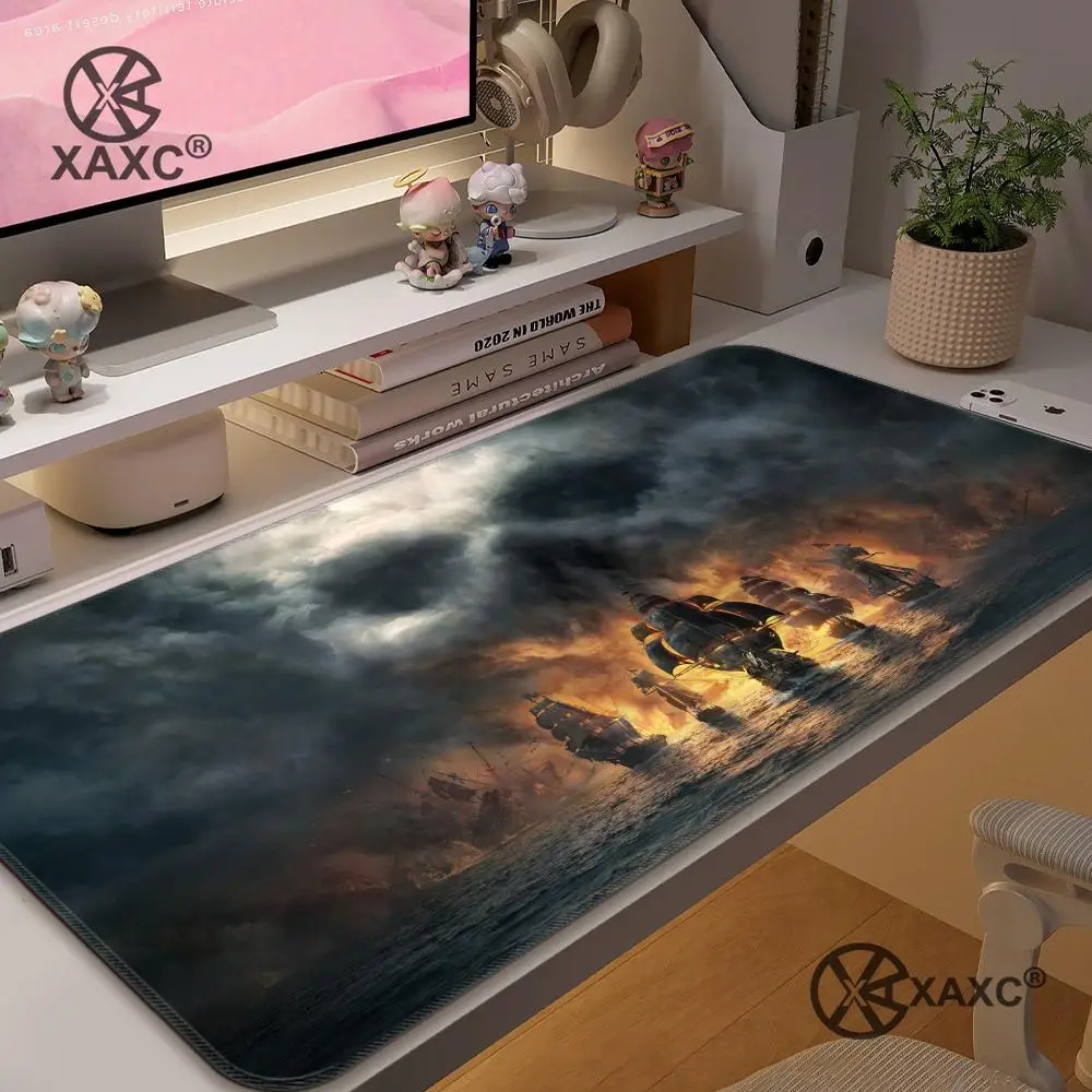 Pirate Ship Skull And Bones XAXC Mouse Pad large keyboard mouse desk pad non-slip rubber gaming mouse pad laptop mouse carpet
Pirate Ship Skull And Bones XAXC Mouse Pad large keyboard mouse desk pad non-slip rubber gaming mouse pad laptop mouse carpet