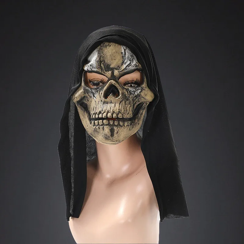 Latex Death Skull Headgear Mask For Halloween Makeup Prom Costume Accessories
Latex Death Skull Headgear Mask For Halloween Makeup Prom Costume Accessories