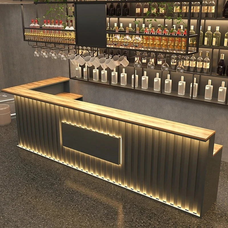 Industrial Style Coffee Shop Bar Counter Design Restaurant Cafe Checkout Desk Bar Furniture Commercial Service Equipment
Industrial Style Coffee Shop Bar Counter Design Restaurant Cafe Checkout Desk Bar Furniture Commercial Service Equipment