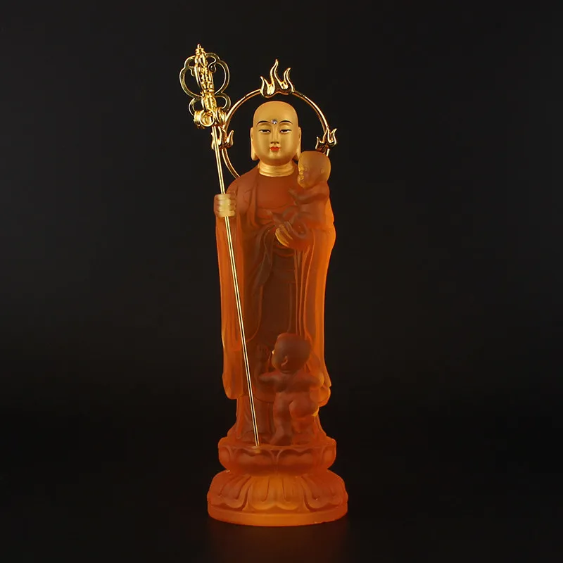 CZ Kizang King Bodhisattva Buddha Statue Solemn Kizang Bodhisattva Glazed Ornament Free affiliation Offering Limited to one
CZ Kizang King Bodhisattva Buddha Statue Solemn Kizang Bodhisattva Glazed Ornament Free affiliation Offering Limited to one