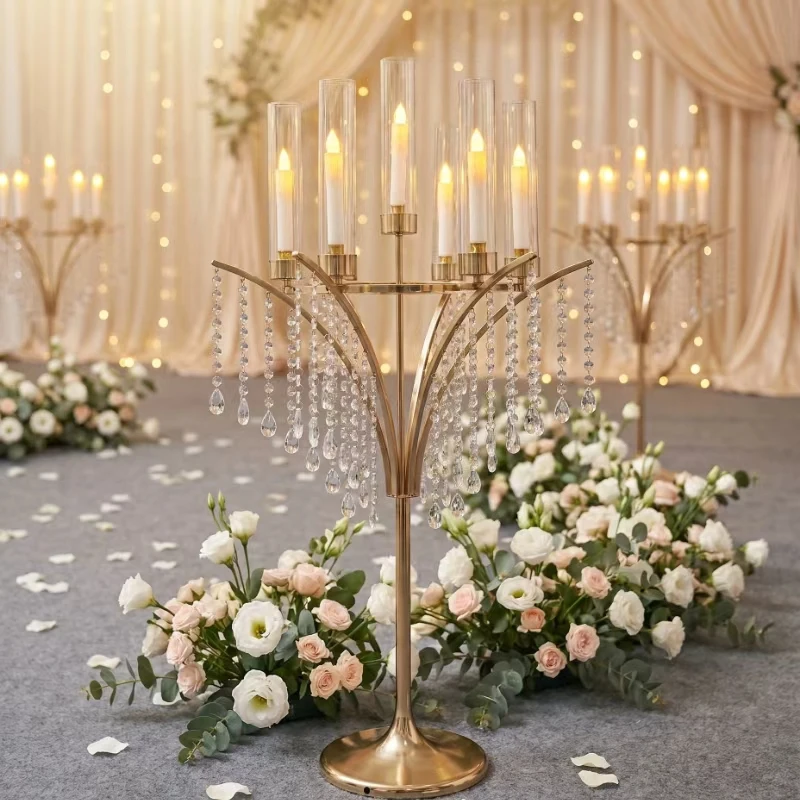 2-8pcs Flower Candle Rack Wedding Arrangement Stage Decor Banquet Floor Centerpiece Candle Light Stand For Luxury Party Event
2-8pcs Flower Candle Rack Wedding Arrangement Stage Decor Banquet Floor Centerpiece Candle Light Stand For Luxury Party Event