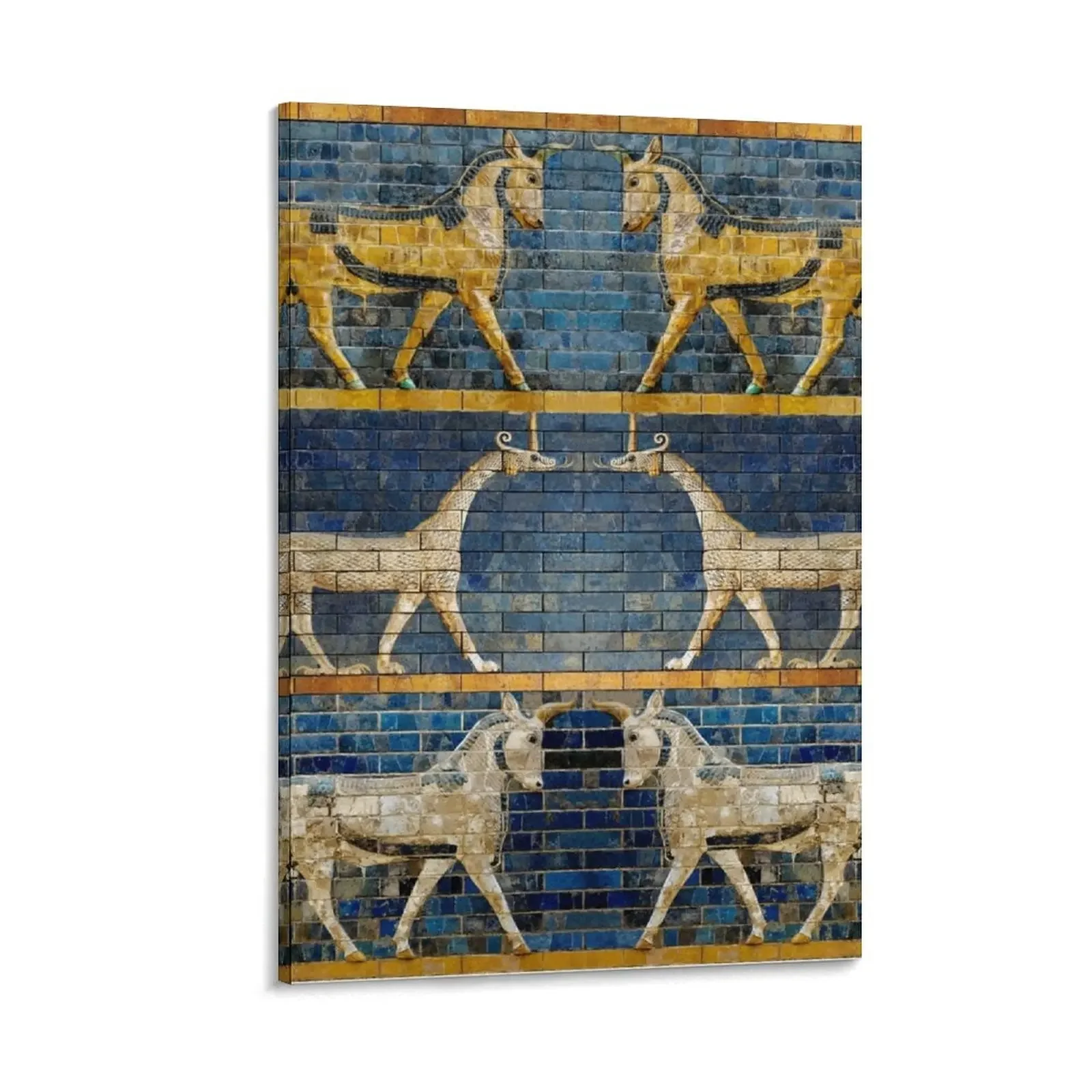 Babylonian Aurochs and Dragon Confronted Canvas Painting Decor for room home decors accessories
Babylonian Aurochs and Dragon Confronted Canvas Painting Decor for room home decors accessories