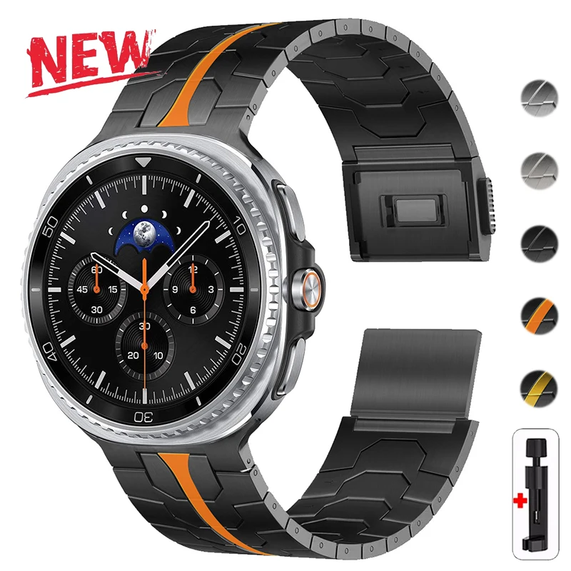 No Gaps Stainless Steel Band for Samsung Galaxy Watch 8 Classic 46mm 8 44/40mm Luxury Men Strap For GALAXY Watch Ultra 47mm 2025
No Gaps Stainless Steel Band for Samsung Galaxy Watch 8 Classic 46mm 8 44/40mm Luxury Men Strap For GALAXY Watch Ultra 47mm 2025