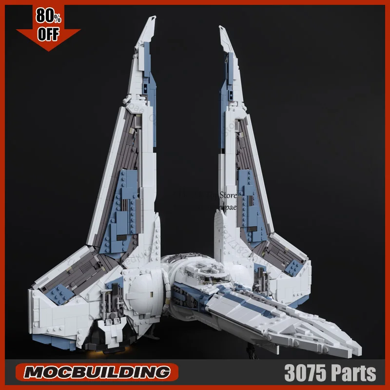 New MOC Building Blocks Starfighter Class Fighter Model Technology Bricks Assembly Spaceship Toys Collection Display Gifts
New MOC Building Blocks Starfighter Class Fighter Model Technology Bricks Assembly Spaceship Toys Collection Display Gifts