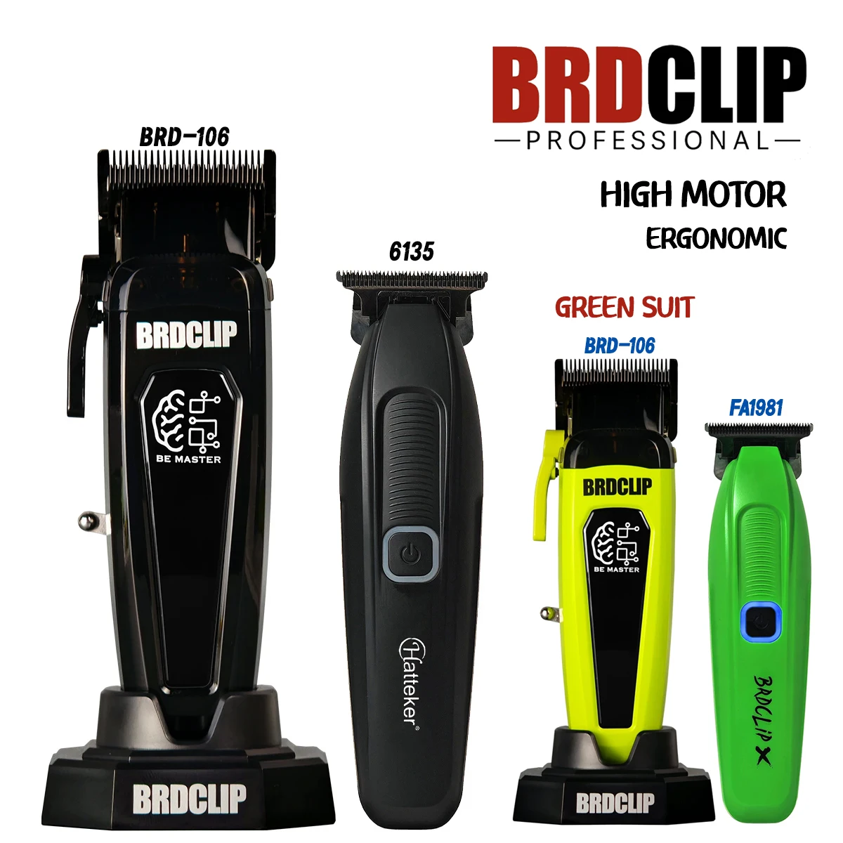 Professional BRDCLIP Barbershop 106 6135 1High Motor Trimmer Hair Clipper Electric Men Shaver Hair Finish Machine DLC Blade
Professional BRDCLIP Barbershop 106 6135 1High Motor Trimmer Hair Clipper Electric Men Shaver Hair Finish Machine DLC Blade