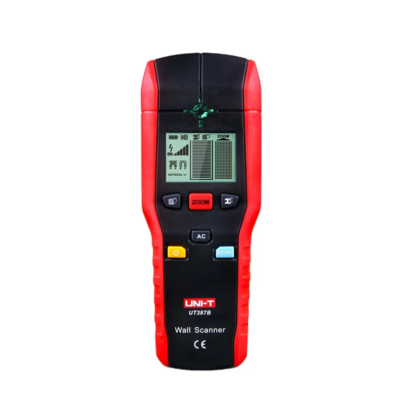 un i-t UT387B Wall Scanners Ferrous Meters Non-ferrous Metal Detectors Copper Wood Metal Detector Flashing LED Light Indication
un i-t UT387B Wall Scanners Ferrous Meters Non-ferrous Metal Detectors Copper Wood Metal Detector Flashing LED Light Indication