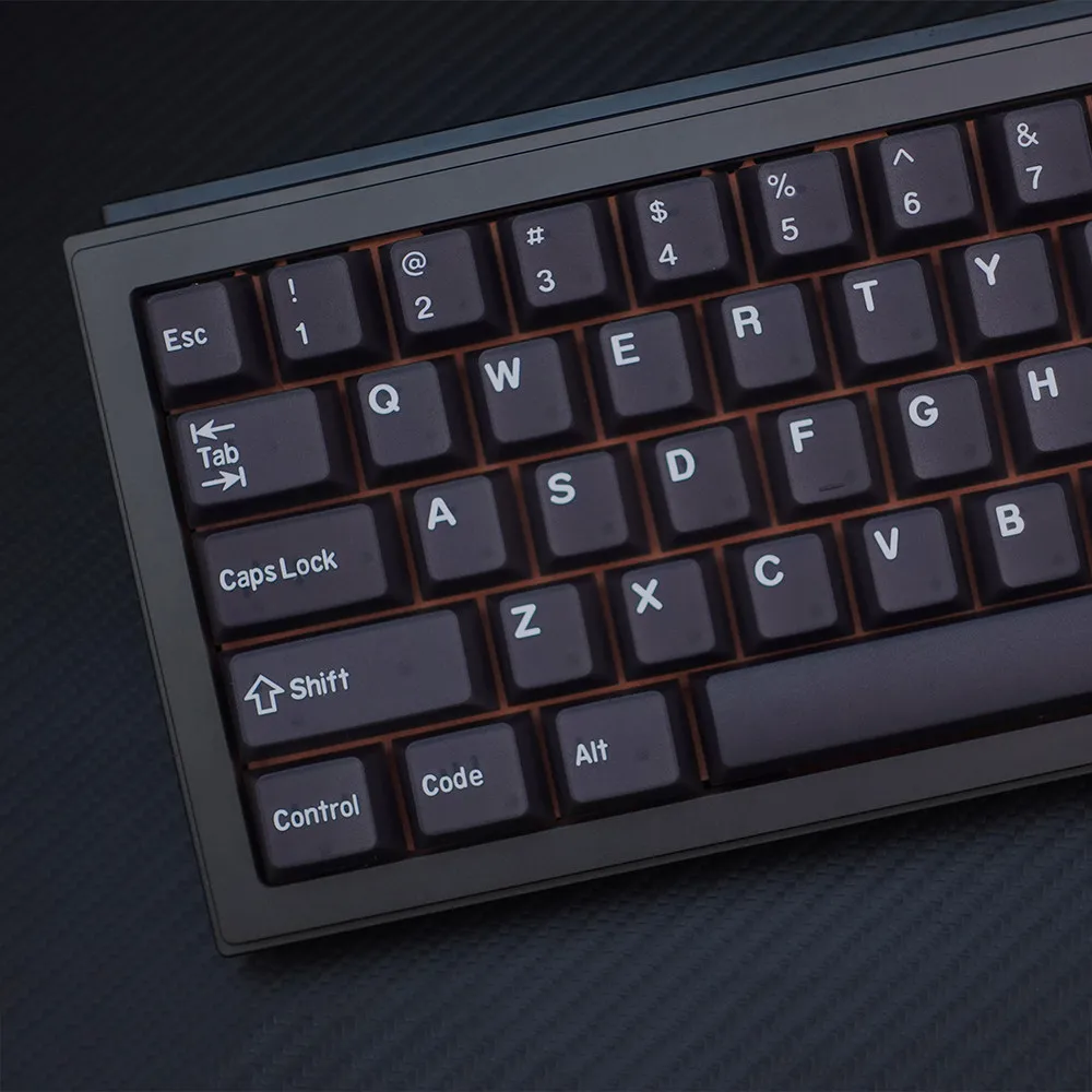 Black transparent keycap mechanical keyboard PBT two-color original factory highly suitable for wootinga75atk68made68
Black transparent keycap mechanical keyboard PBT two-color original factory highly suitable for wootinga75atk68made68