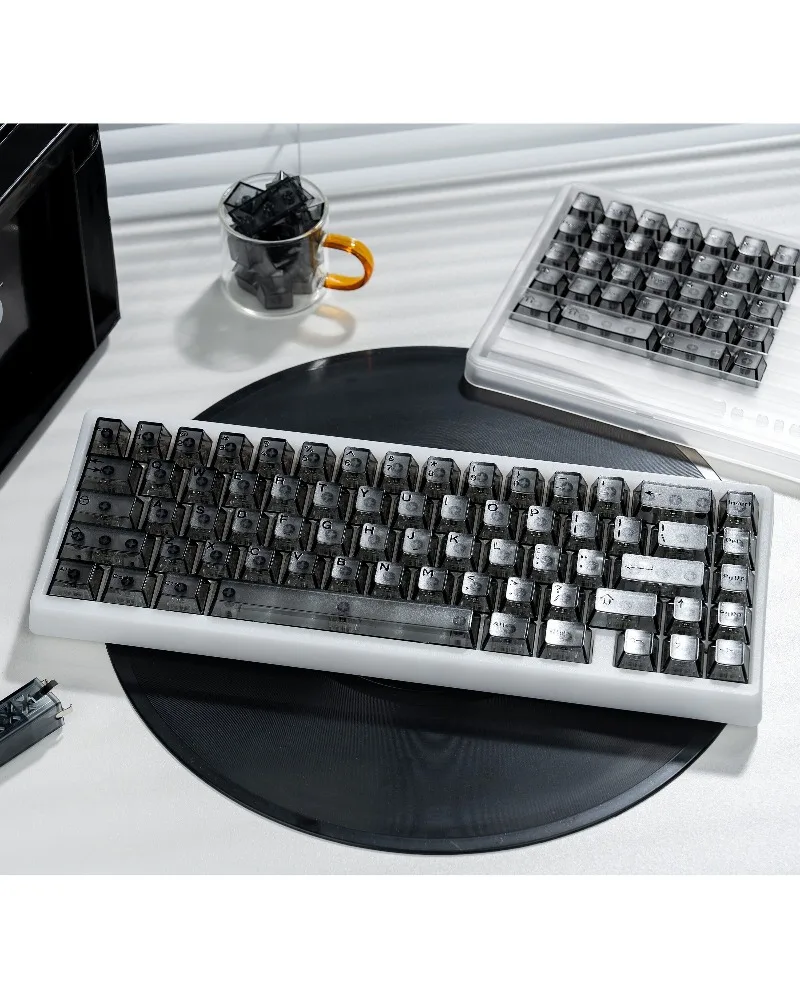 Black keycap top matte mist original factory high mechanical keyboard magnetic axis universal keycap
Black keycap top matte mist original factory high mechanical keyboard magnetic axis universal keycap