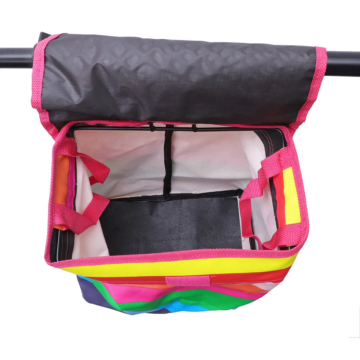 1pc Bicycle Basket Large Capacity Waterproof Foldable Steel Hook Front Handlebars Bike Accessories Storage Carrier
1pc Bicycle Basket Large Capacity Waterproof Foldable Steel Hook Front Handlebars Bike Accessories Storage Carrier
