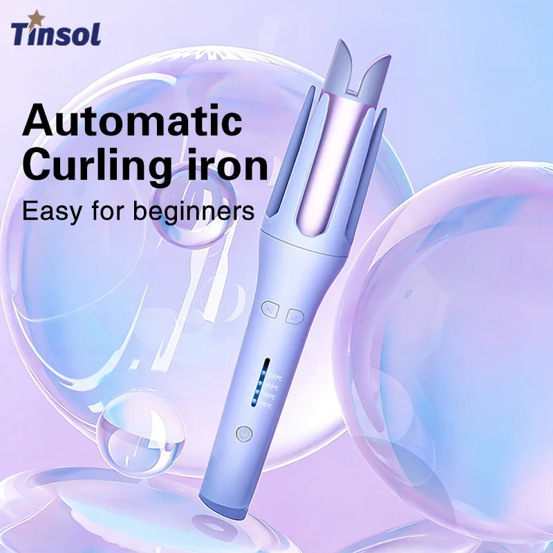 Tinsol 32mm Automatic Curling Iron Automatic Rotating Ceramic Curler Professional Curling Iron Curling Iron Curler
Tinsol 32mm Automatic Curling Iron Automatic Rotating Ceramic Curler Professional Curling Iron Curling Iron Curler