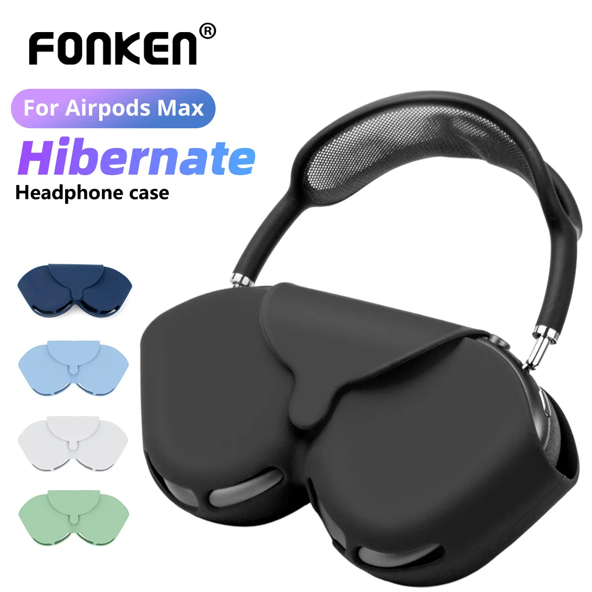 FONKEN Suitable for AirPods Max Earphone Protective Cover Anti scratch anti fall and Earphone Accessories For Airpods Max
FONKEN Suitable for AirPods Max Earphone Protective Cover Anti scratch anti fall and Earphone Accessories For Airpods Max 