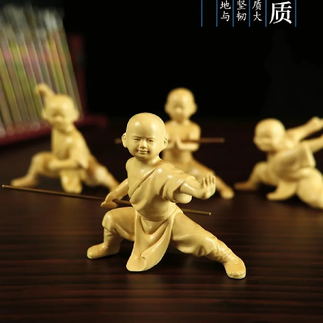 Boxwood carving hand piece, kung fu monk, little monk, home decoration ornaments, Chinese style ornaments
Boxwood carving hand piece, kung fu monk, little monk, home decoration ornaments, Chinese style ornaments