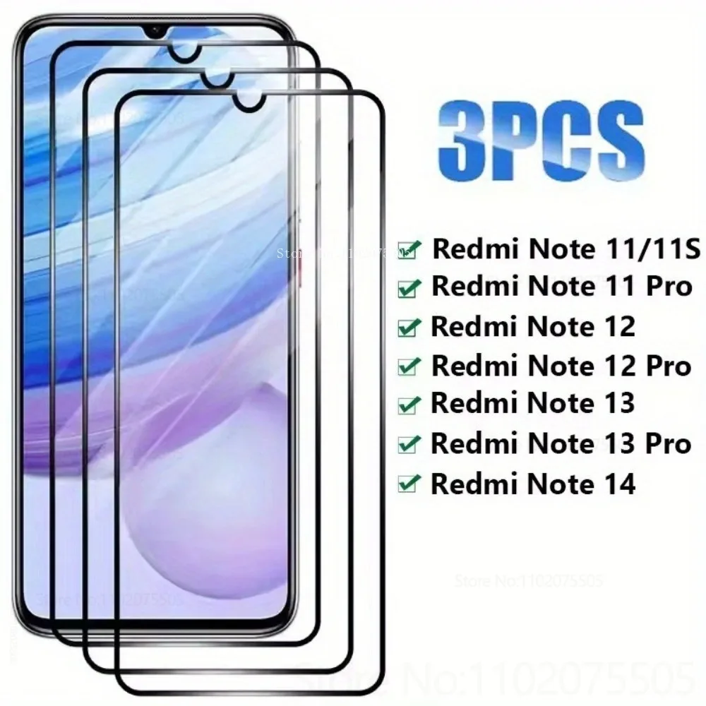 3Pcs Full HD Tempered Glass for Xiaomi Redmi Note 13 Pro+ 12T Pro 14 Pro+ 11S 13R 14S 12 Tuebo 12R Transparent Screen Protectors
3Pcs Full HD Tempered Glass for Xiaomi Redmi Note 13 Pro+ 12T Pro 14 Pro+ 11S 13R 14S 12 Tuebo 12R Transparent Screen Protectors