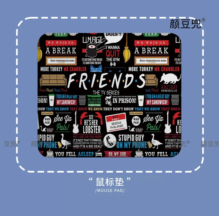 Friends of American TV Series Mouse Pad For Large Gaming Mousepad Gamer Company Keyboard Mouse Mats Carpet Computer Desk Mat
Friends of American TV Series Mouse Pad For Large Gaming Mousepad Gamer Company Keyboard Mouse Mats Carpet Computer Desk Mat