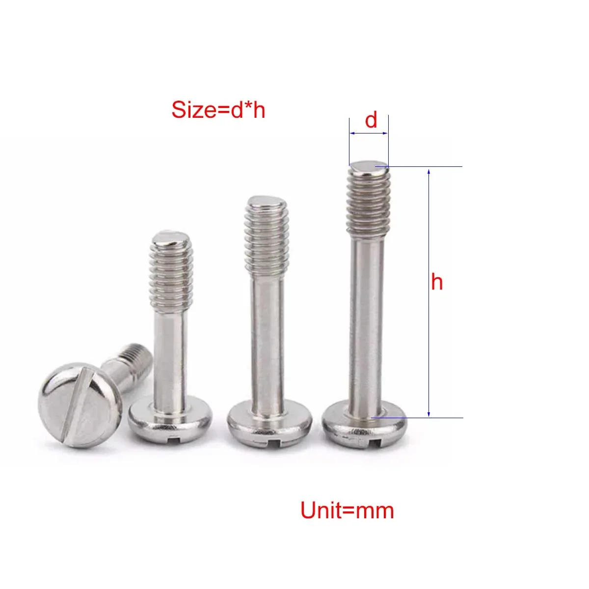 304 Stainless Steel Pan Head Slotted Screw Gb837 Hand Tightened Non Loosening Bolt M2.5M3M4M5M6M8
304 Stainless Steel Pan Head Slotted Screw Gb837 Hand Tightened Non Loosening Bolt M2.5M3M4M5M6M8