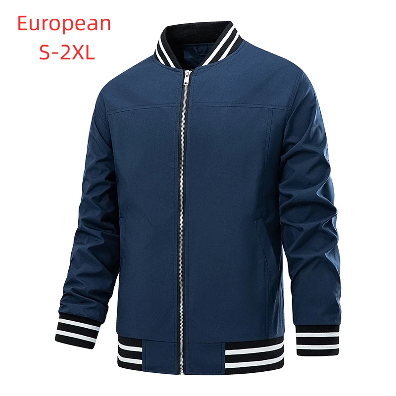 New Jacket European Men's Autumn Jacket Korean Casual Jacket Spring and Autumn Windproof Jacket Versatile Jacket Men's Clothing 
New Jacket European Men's Autumn Jacket Korean Casual Jacket Spring and Autumn Windproof Jacket Versatile Jacket Men's Clothing