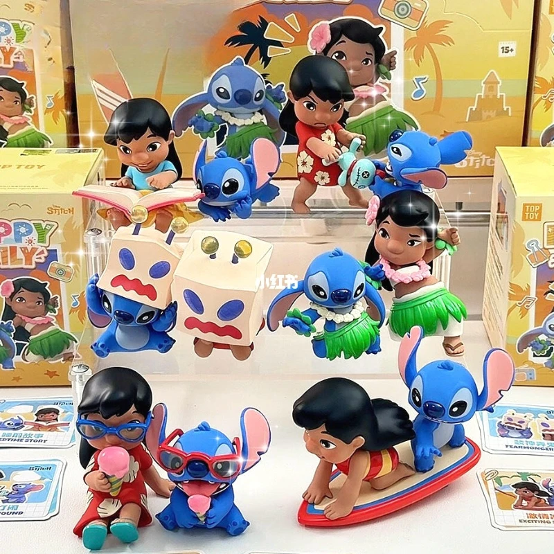 Disney Stitch Happy Daily Series Blind Box Stitch Action Figure Stitch Mystery Box Lilo Anime Figure Desktop Decor Surprise Toys
Disney Stitch Happy Daily Series Blind Box Stitch Action Figure Stitch Mystery Box Lilo Anime Figure Desktop Decor Surprise Toys