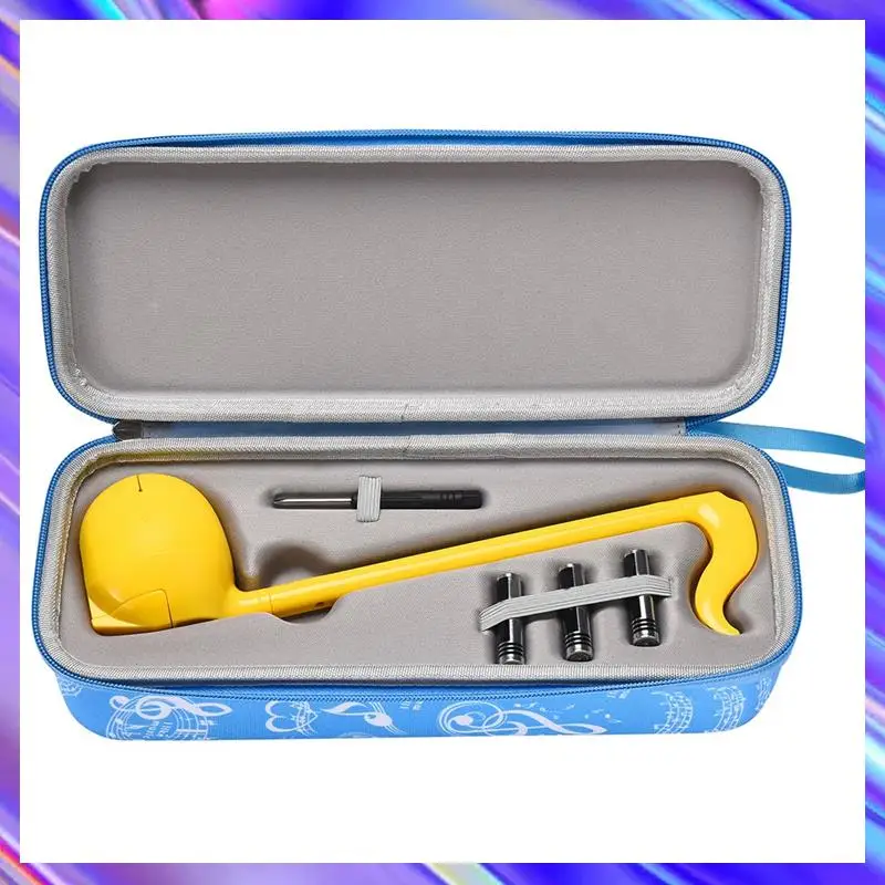 Suitable For Otamatone Musical Instrument Storage Box, Electronic Tadpole Musical Note Protective Case Durable Easy To Use -Blue
Suitable For Otamatone Musical Instrument Storage Box, Electronic Tadpole Musical Note Protective Case Durable Easy To Use -Blue