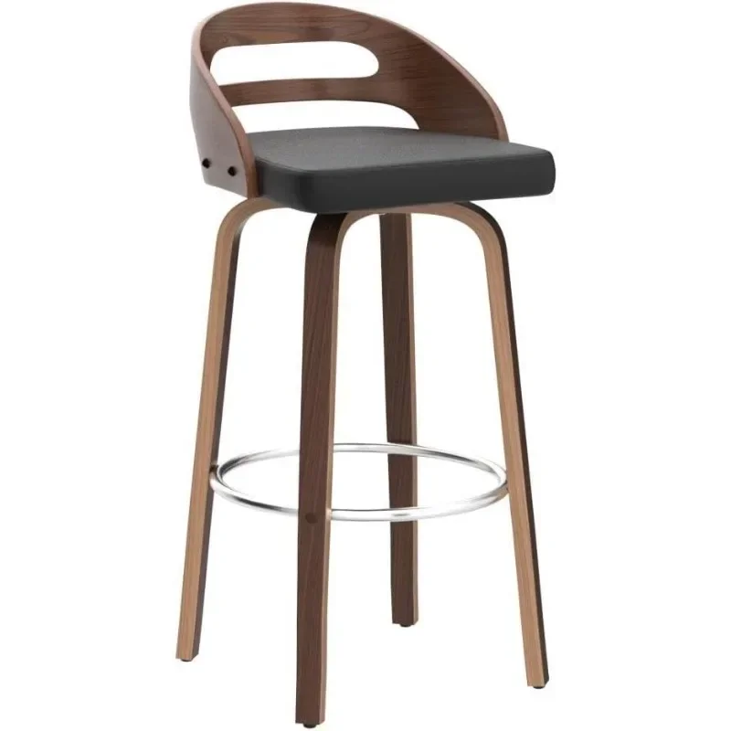 %a Bar Stools Set of 2, Swivel Bar Height Stools with Low Back, Wood Bar Chairs with Soft Cushion Seat, 24.6-Inch Seat Height
%a Bar Stools Set of 2, Swivel Bar Height Stools with Low Back, Wood Bar Chairs with Soft Cushion Seat, 24.6-Inch Seat Height