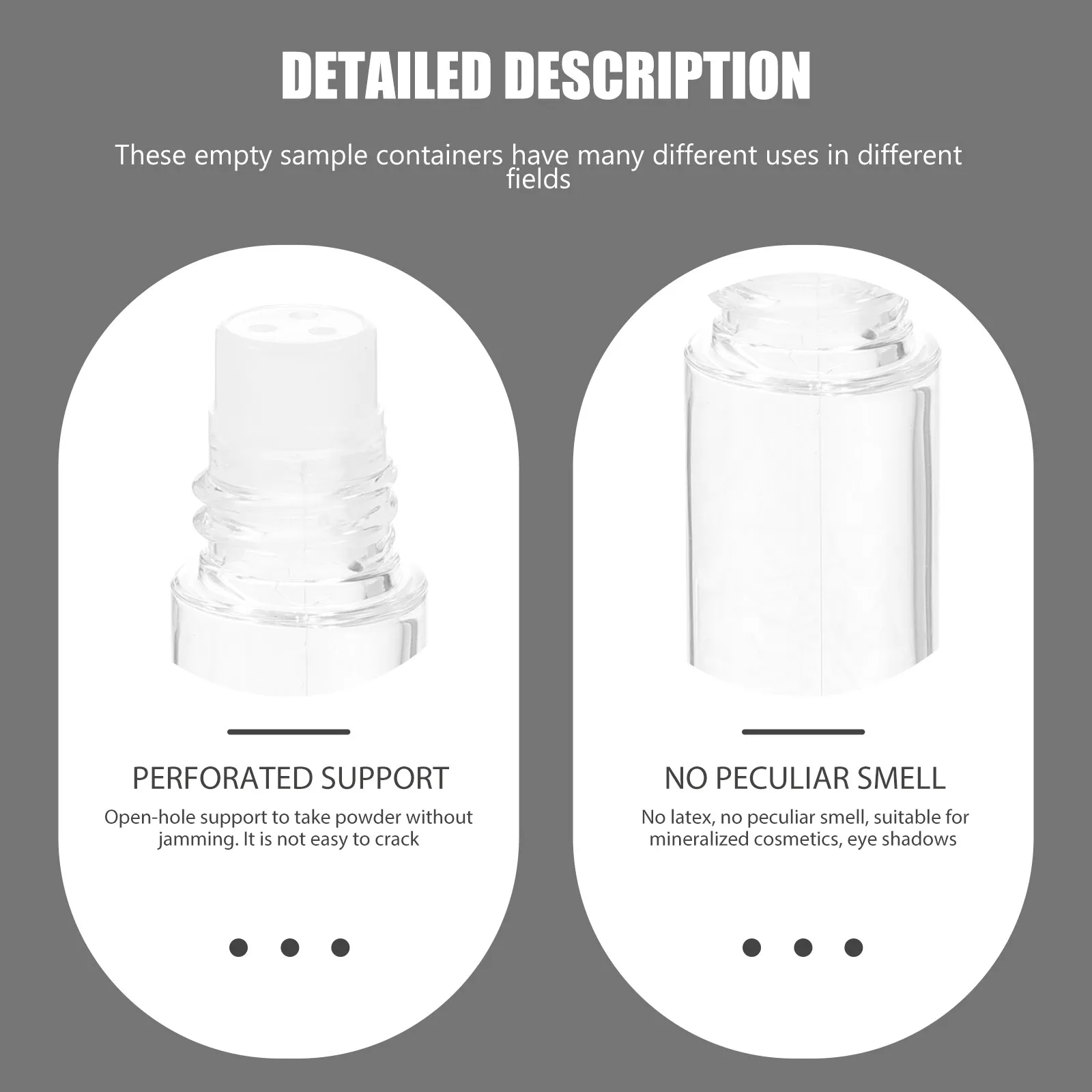 20Pcs Loose Powder Bottles Portable Empty Powder Containers Refillable Makeup Storage Travel Beauty Tools
20Pcs Loose Powder Bottles Portable Empty Powder Containers Refillable Makeup Storage Travel Beauty Tools