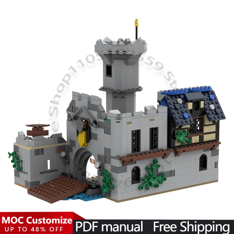 788 деталей Городская инженерная техника 31168 - Крепость Змеиного Владыки MOC, модульный конструктор, креативная сборная игрушка для самостоятельной сборки, подарок
788 деталей Городская инженерная техника 31168 - Крепость Змеиного Владыки MOC, модульный конструктор, креативная сборная игрушка для самостоятельной сборки, подарок