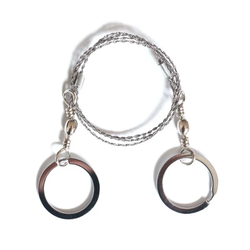 Field Survival Stainless Wire Saw, Hand Chain, Cutter, Outdoor Emergency, Camping, Hunting Tool
Field Survival Stainless Wire Saw, Hand Chain, Cutter, Outdoor Emergency, Camping, Hunting Tool
