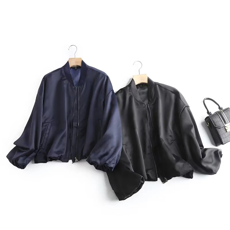 Fashionable Casual Style Pilot Jacket Women's Spring 2023 Puffy Sleeve Outerwear Versatile Elegant Coat for Young Women
Fashionable Casual Style Pilot Jacket Women's Spring 2023 Puffy Sleeve Outerwear Versatile Elegant Coat for Young Women