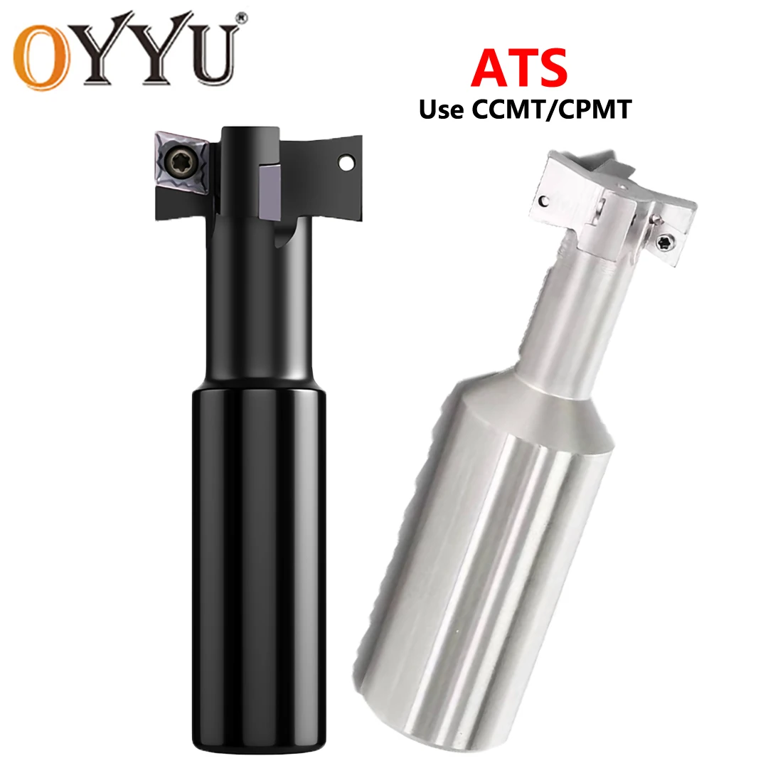 OYYU ATS Dovetail T-Slot Grooving Tool Holder CNC Boring Bar use CCMT06 CCMT09 CCMT12 CPMT08 Inserts 21-60mm 2T 4T Shank
OYYU ATS Dovetail T-Slot Grooving Tool Holder CNC Boring Bar use CCMT06 CCMT09 CCMT12 CPMT08 Inserts 21-60mm 2T 4T Shank