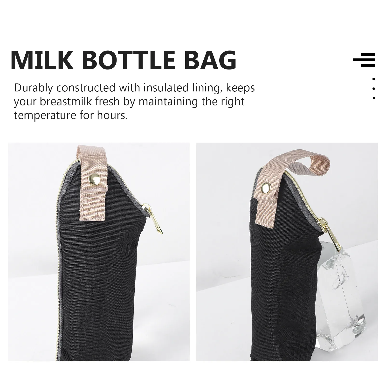 2Pcs Milk Bottle Bag Insulated Breastmilk Carrier for 350Ml Feeding Bottles Portable Nursing Pouch Stroller Compatible Thermal
2Pcs Milk Bottle Bag Insulated Breastmilk Carrier for 350Ml Feeding Bottles Portable Nursing Pouch Stroller Compatible Thermal
