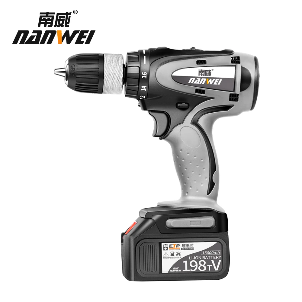 Double Speed Cordless Rechargeable Electric Drill Lithium Battery Powered Electric Hand Drill with 2pcs Battery
Double Speed Cordless Rechargeable Electric Drill Lithium Battery Powered Electric Hand Drill with 2pcs Battery