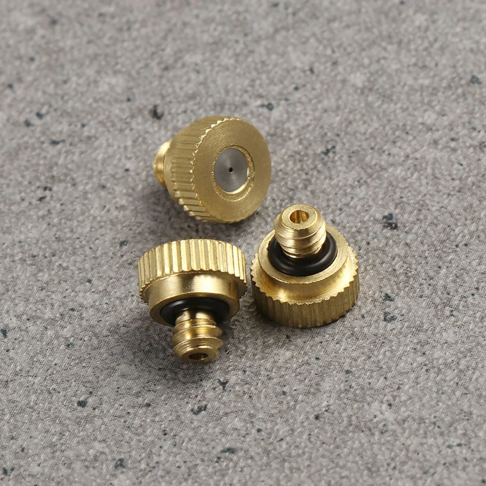 10Pcs Copper Misting Nozzles Long Life Atomizing Spray Nozzles Outdoor Cooling System Garden Hose Watering Irrigation Tool
10Pcs Copper Misting Nozzles Long Life Atomizing Spray Nozzles Outdoor Cooling System Garden Hose Watering Irrigation Tool