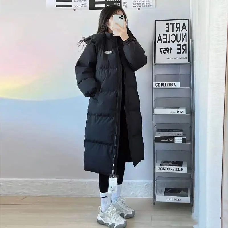 2025 Down Coats New Long-style Cotton Dress Korean Version Large Size Korean Fashion Jackets Winter Heat Parka Feminina
2025 Down Coats New Long-style Cotton Dress Korean Version Large Size Korean Fashion Jackets Winter Heat Parka Feminina