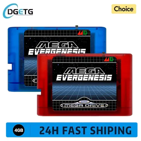 3000 in 1 Flash Card EDMD Memory Card For MegaDrive Genesis Emulator MEGAKey FlashCart Support 32X File With 4G TF Card