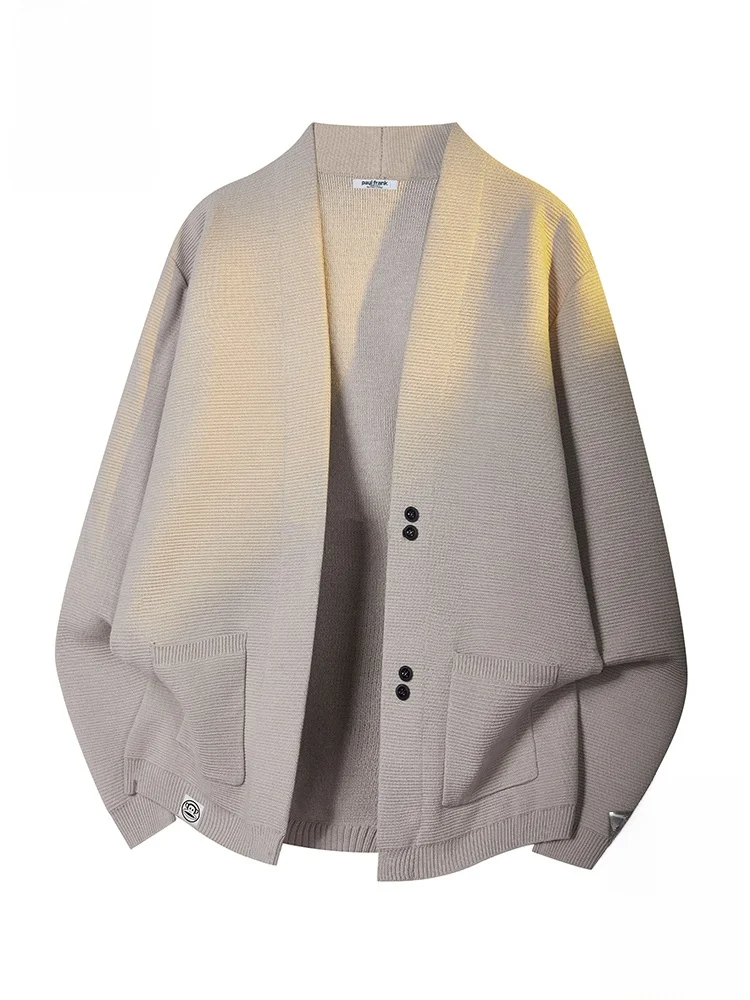 PaulFrank Pure Color Knitted Sweater Jaet Men's Casual Autumn Faion Versatile ket Open Cardigan Soft Polyester Blend
PaulFrank Pure Color Knitted Sweater Jaet Men's Casual Autumn Faion Versatile ket Open Cardigan Soft Polyester Blend