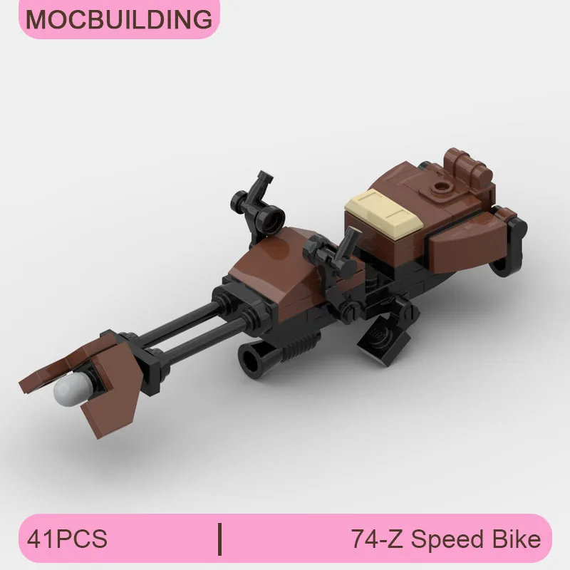 74-Z модель скоростного велосипеда MOC, строительные блоки, сделай сам, сборка кирпичей, креативная космическая коллекция, дисплей, развивающая рождественская игрушка в подарок, 41 шт.
74-Z модель скоростного велосипеда MOC, строительные блоки, сделай сам, сборка кирпичей, креативная космическая коллекция, дисплей, развивающая рождественская игрушка в подарок, 41 шт.