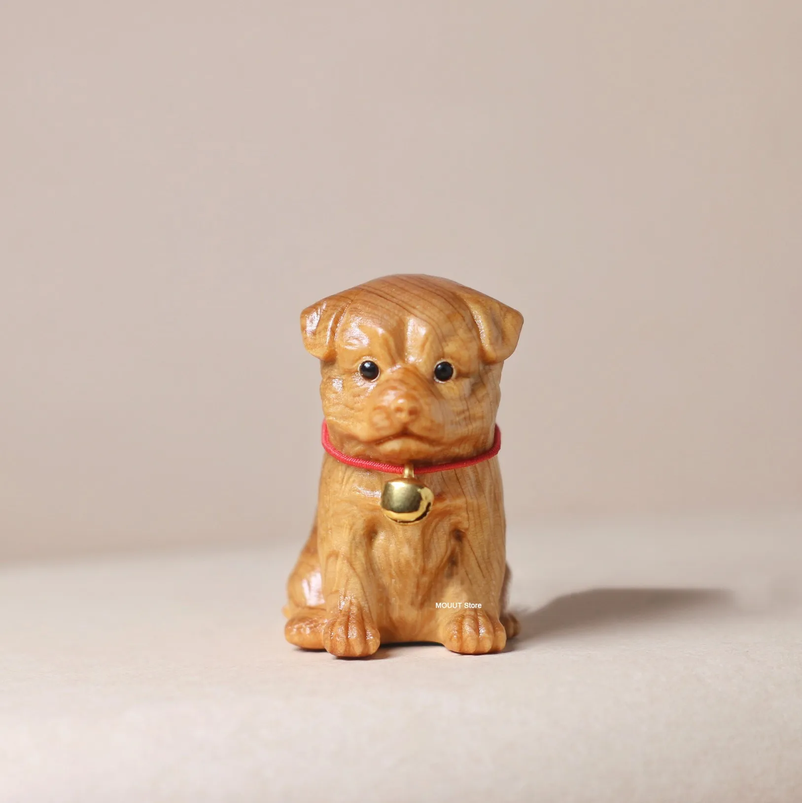 Mini Zodiac Dog Figures Cliff Cypress Wood Carving Small Milk Dog Statue For Home Cute Wooden Little Dog Animal Birthday Gift
Mini Zodiac Dog Figures Cliff Cypress Wood Carving Small Milk Dog Statue For Home Cute Wooden Little Dog Animal Birthday Gift