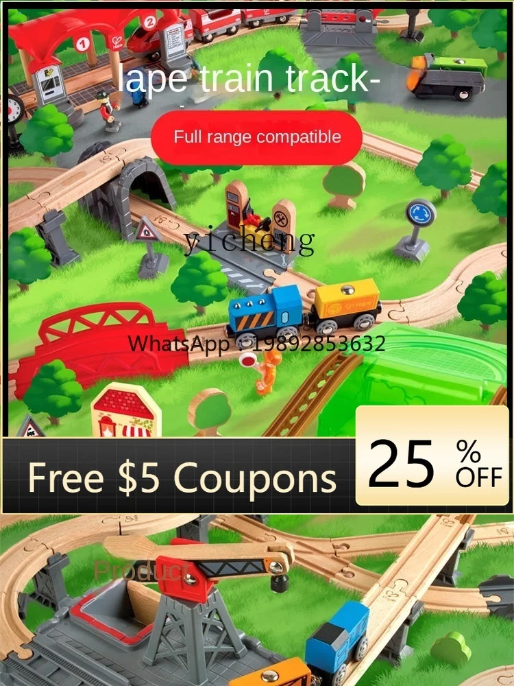 ZZ Train Track Building Block Set Wooden Children Baby Boy Educational Electric Car Mannequin Head Toys
ZZ Train Track Building Block Set Wooden Children Baby Boy Educational Electric Car Mannequin Head Toys