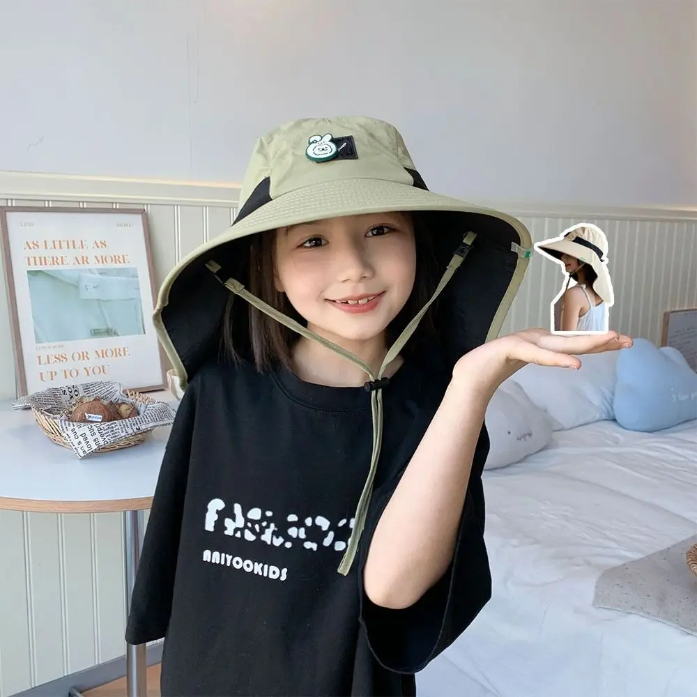 Casual Big Brim Children's Sun Hat Breathable UV Protection Shawl Cap Sun-Shade Kids Beach Caps Spring and Summer
Casual Big Brim Children's Sun Hat Breathable UV Protection Shawl Cap Sun-Shade Kids Beach Caps Spring and Summer