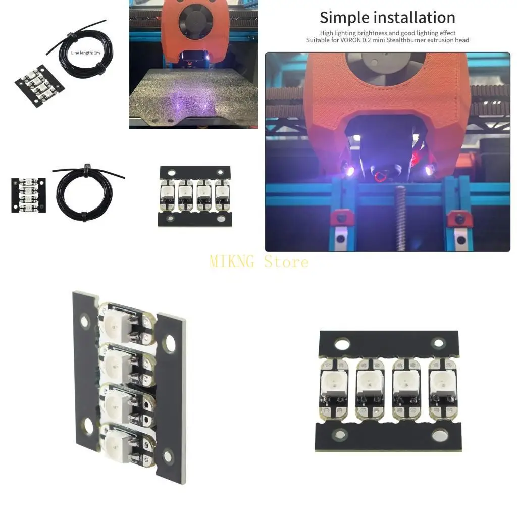 Metal Mini Stealthburner Extrader Assembly 3535 Bright RGB Светодиодный аксессуар -печать для V0.2 Лучшая продажа
Metal Mini Stealthburner Extrader Assembly 3535 Bright RGB Светодиодный аксессуар -печать для V0.2 Лучшая продажа