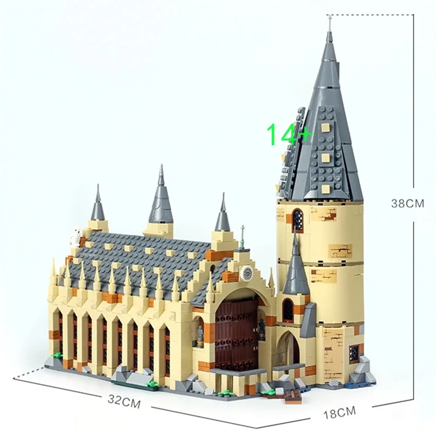 Magic School Great Hall Castle 75954 Building Blocks Set, Creative Model Kit for Adults & Kids, Birthday Christmas Gift Hom
Magic School Great Hall Castle 75954 Building Blocks Set, Creative Model Kit for Adults & Kids, Birthday Christmas Gift Hom
