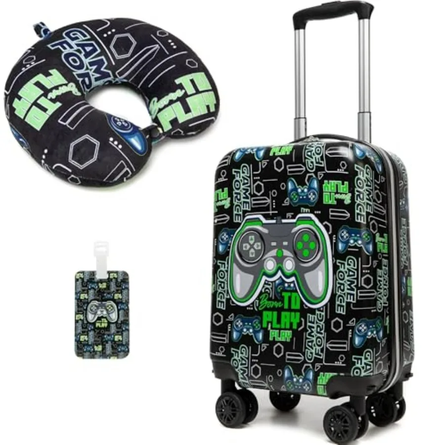 Suitcase Set for Boys Hardside Luggage with Spinner Wheels 2 Pcs 16inch Toddler Suitcase for Boys Travel Carry on Luggage Airli
Suitcase Set for Boys Hardside Luggage with Spinner Wheels 2 Pcs 16inch Toddler Suitcase for Boys Travel Carry on Luggage Airli